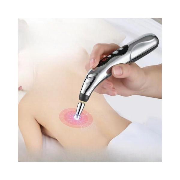 2.5cm Diameter Electronic Acupuncture Pen Meridian Energy Massager for Performance