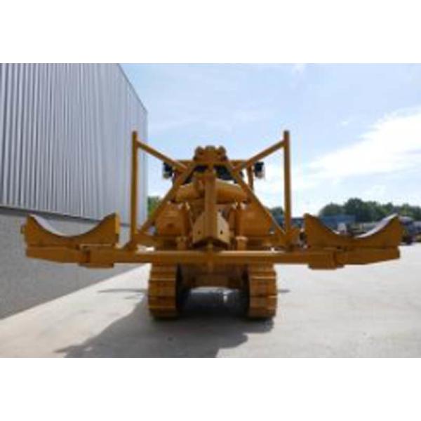 Yellow Pipeline Crawler Carrier For Dia 1219mm Pipeline Construction