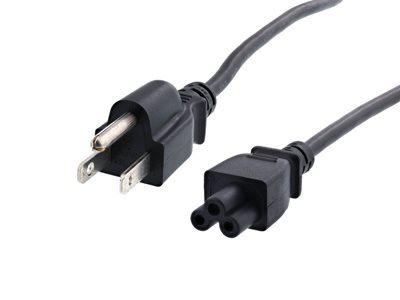 Standard Size 3 FT Laptop Power Cord C5 Essential for Reliable Electronic Devices