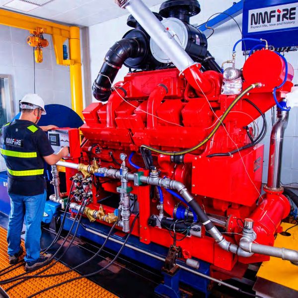 Ul Performance Ranges 1500GPM Fire Pump Diesel Engine for Fire Fighting Effectiveness  107-190 PSI for mining and offshore platforms
