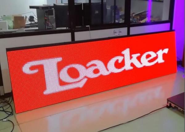 Full Color Sports Perimeter LED Display Good Color Uniformity Quick Installation