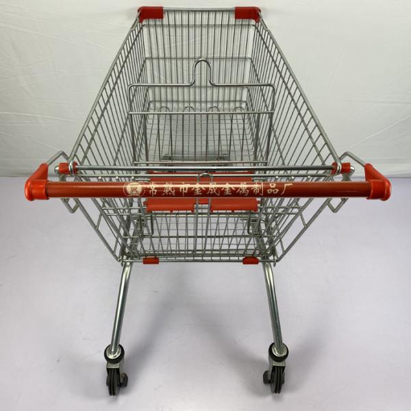 сертификат CE вагонетки покупок супермаркета 180L Q195 стальной