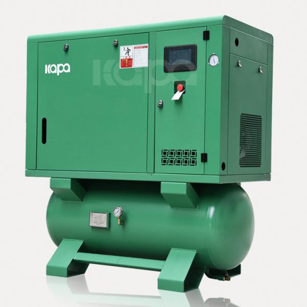 Лазер режа интегрированное 4In1 11kw 16Bar привинчивает компрессор воздуха установленный с танком воздуха и сушильщиком воздуха