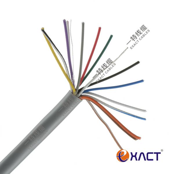 Отличная прочность на растяжение 12х0,22 мм2 протяженный медный проводник сигнализационный кабель