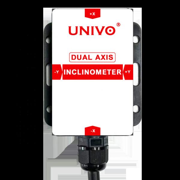 UNIVO UBIS-828Y Sensor de inclinação para medição do eixo X-Y em aplicações industriais