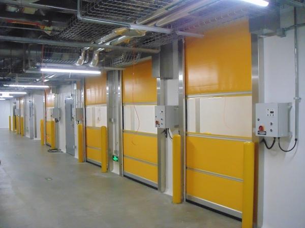AC 220V - 240V Portas interiores industriais para oficina, fonte de alimentação de fase única
