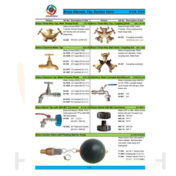 Кран сада Bibcock шарика Италии латунный с быстрым соединителем щелчка