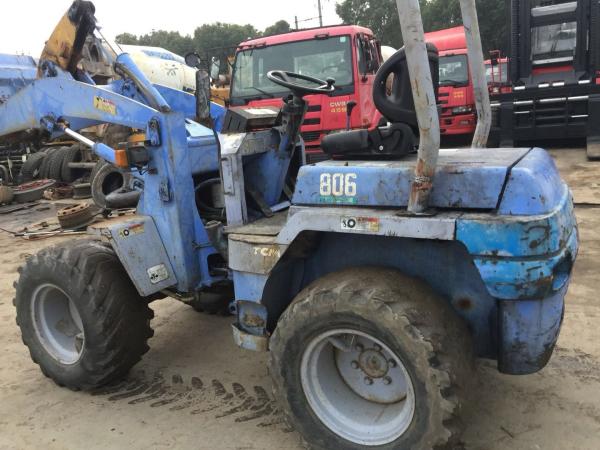 Economic Used Wheel Loaders , Hydraulic Wheel Loader TCM 806 12 Months Warranty