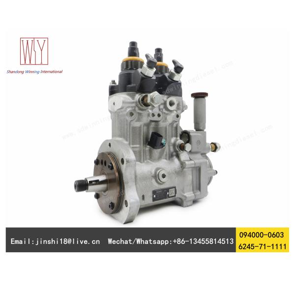 GENUINE AND BRAND NEW DIESEL FUEL PUMP 094000-0603, 6245-71-1111 FOR 6D 170 ENGINE