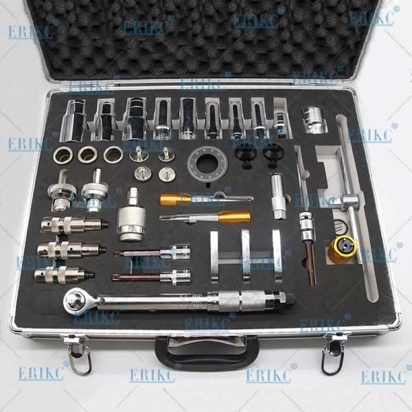 ERIKC 40 Sets Injector Universal Repair Disassembly Tool Kit Common Rail Injector Repair Tool