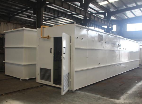 3.03kw 150m3/D MBBR Sewage Treatment Plant Domestic Waste Water Treatment Plant