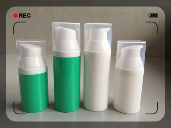 30ml/50ml All Plastic Airless Bottle Screen Printing Various Sizes