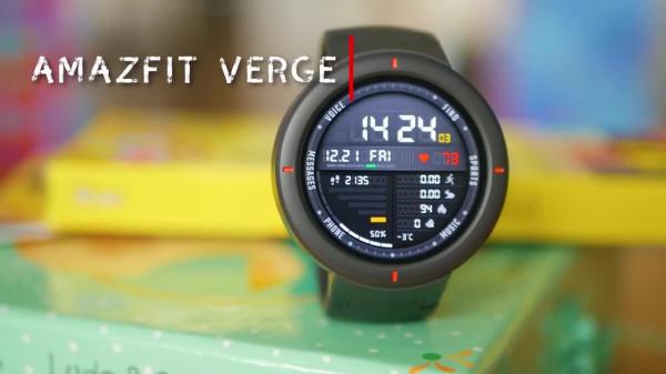 Xiaomi Amazfit Verge 1.3 Inch AMOLED Screen Answer Calls Multi Sports Amazfit Verge Smart Watch
