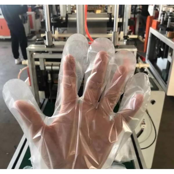 Производственная линия перчатки высокоскоростного PE компании ZX пластиковая 	обслуживание гарантии