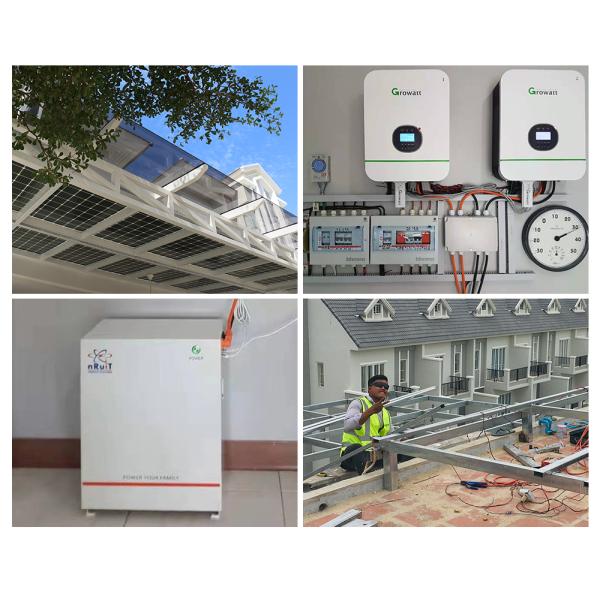 Резиденция CATL с системы солнечной энергии 60HZ системы PV решетки фотовольтайческой