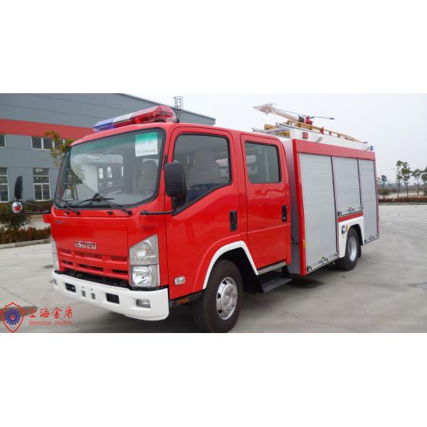 ряд хода пожарной машины пены емкости танка 135kw 3500L противопожарный сверх 50 метров