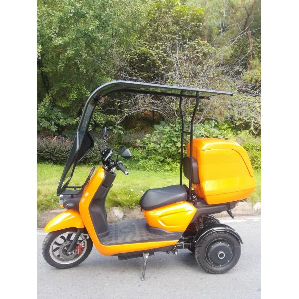 2000w Motor Electric Motorcycle Scooter 8h - 10h Charging Time Yellow Color