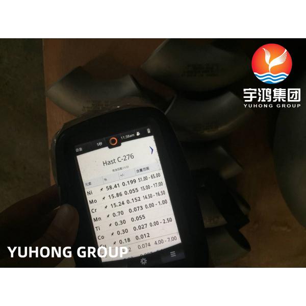 ASTM B366 N10276 Hastelloy C276 Nickel Alloy Steel Fitting Buttwelded B16.9