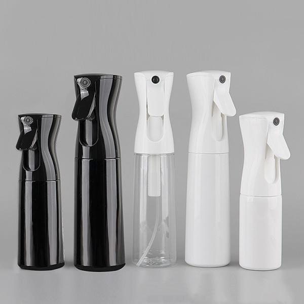 300ml 500ml Continuous Fine Mist Spray Bottle For Hairdressing Curly Hair Misters