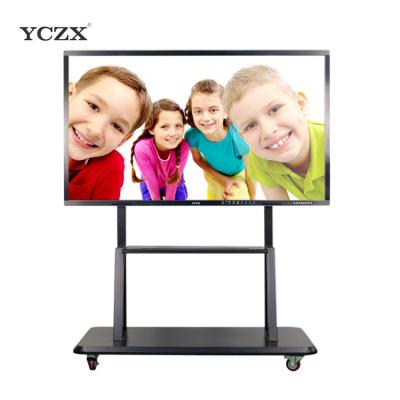 affichage interactif de conseil futé de 4K LED, 75 panneau interactif d'affichage à cristaux liquides