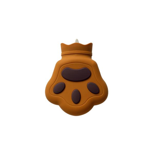 Bolsa de silicona de agua caliente con tapa extraíble para aliviar el dolor