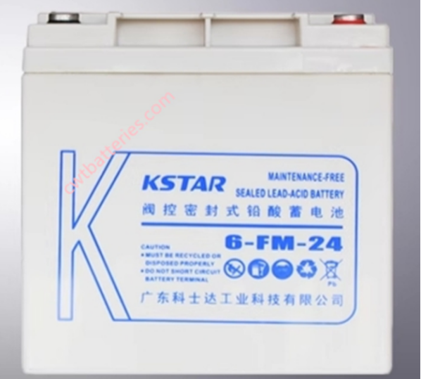 KSTAR 12V 24Ah 6-FM-24 Vrla Battery New Original High Quality