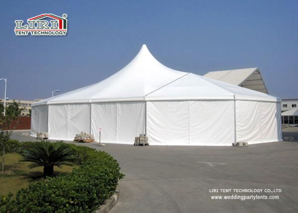 White High Peak Tents Wind Resistant , Custom Party Dome Tent