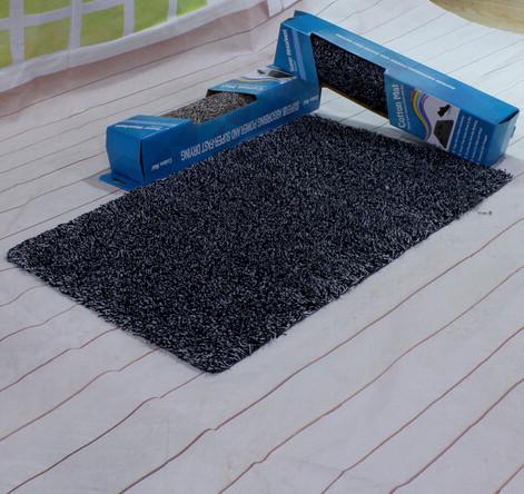 Cotton door mat  Water-absorbing floor mat  Dustproof door mat Anti slip TPR backing