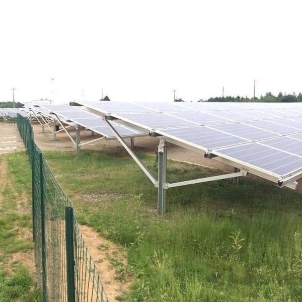 Конструкция крепления модуля PV солнечной энергии ставит в скобки погружение набора горячее гальванизируя