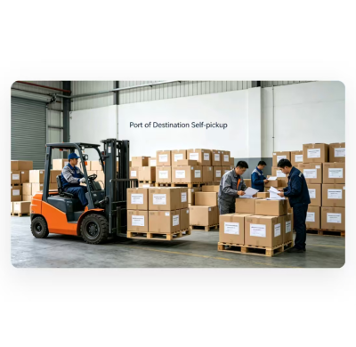 Delivered Duty Unpaid DDU Sea Shipping Service Port Of Destination Self Pickup