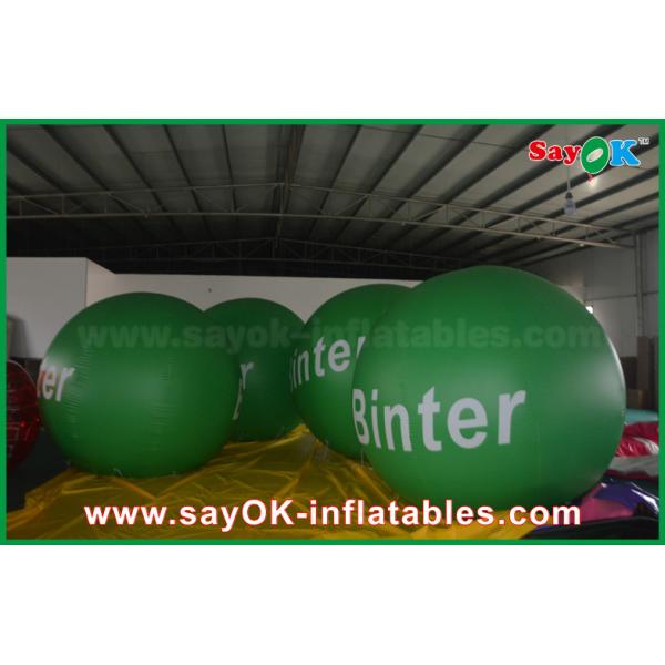 воздушный шар водить гелия 2.5m зеленый гигантский раздувной для рекламировать