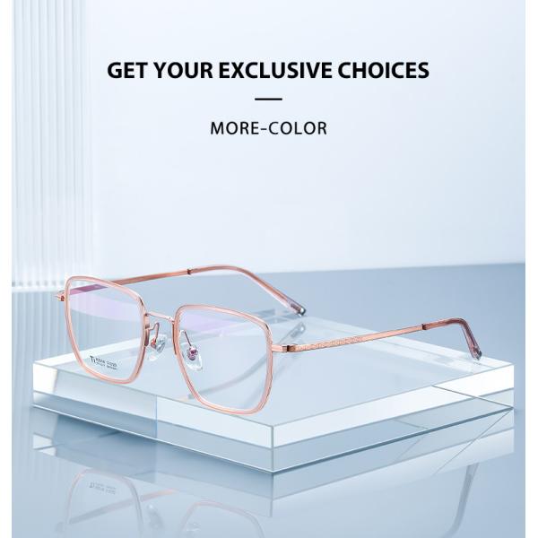 Стекла коробки стекел титана ацетата оптически объектива ориентированные на заказчика обрамляют всеобщее