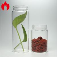 3,3 altos frascos de cristal a granel del vidrio de Borosilicate para la materia diaria