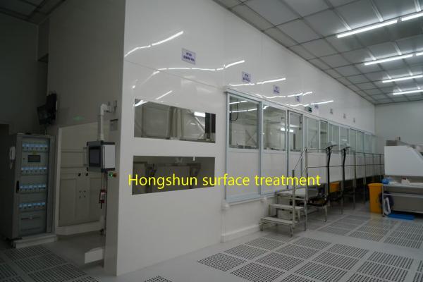 Fully Automatic Powder Coating Production Line Adjustable Speed For Aluminum Parts