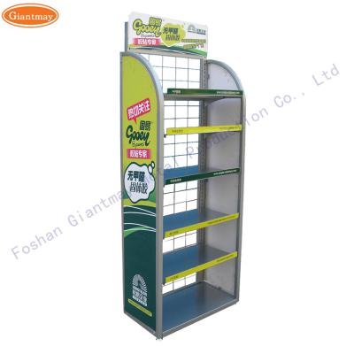 Fio Mesh Display Racks And Stands do suporte do refresco da bebida