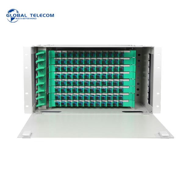 Odf Fiber Optic Patch Panel Wall Mounted 12 24 48 96 144 Port