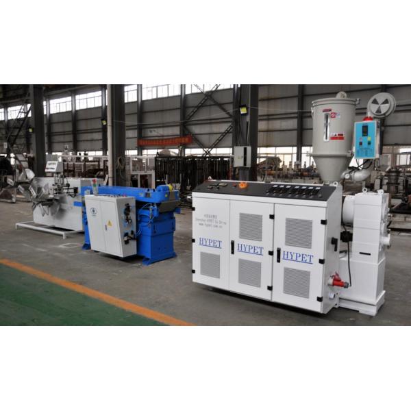 Máquina de tubos ondulados de PVC de parede única com extrusora de parafuso único SJ65/28