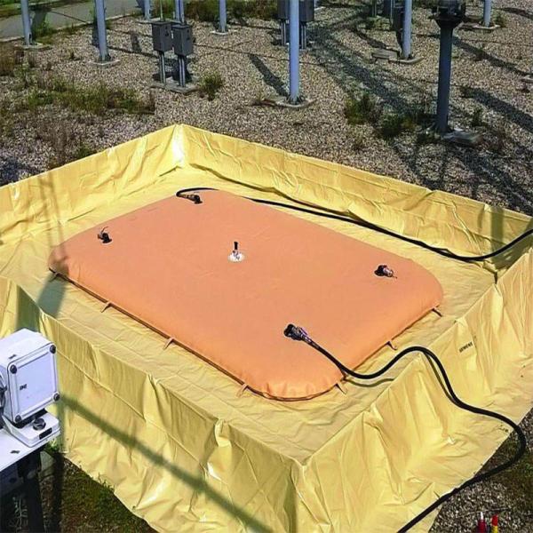 500L-80000L Collapsible Oil Bladder Tank , Big Oil Storage Tanks