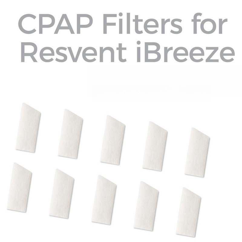 Давление 15бар Бактериальная вирусная фильтрующая бумага для Resvent iBreeze Filter CPAP Filter