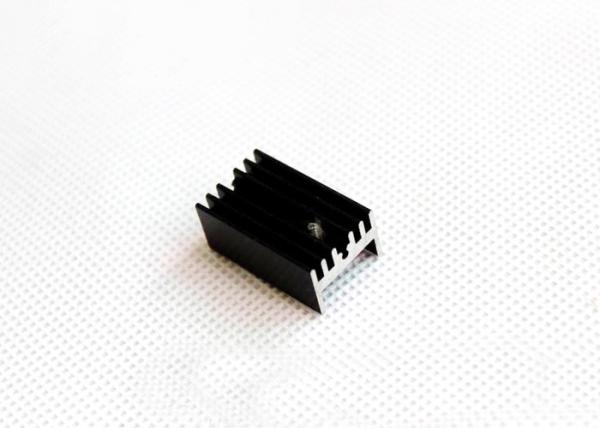 Fin Radiator Extruded Heat Sink Profiles Electrophoresis Surface Treatment