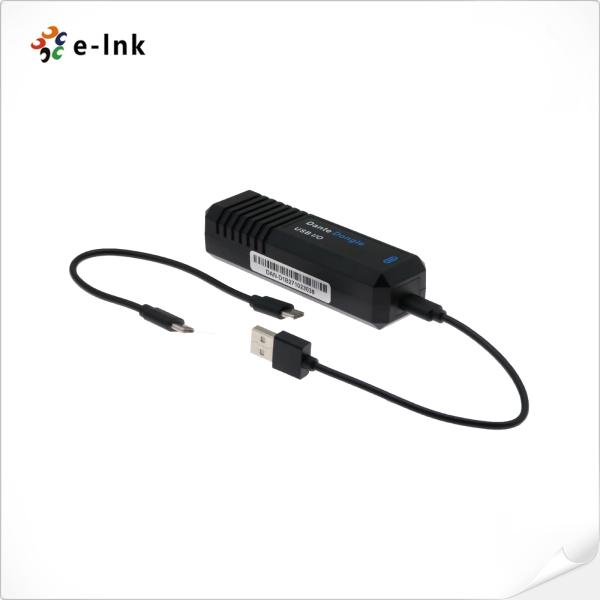 Dante Dongle USB Audio Converter with 24-bit Audio Support, 2x2 Channels, and 802.3af PoE Power