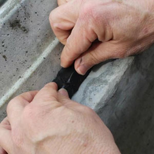 ISO9001-2008 Standards Black Hydrophilic Rubber Waterstop for Concrete Construction