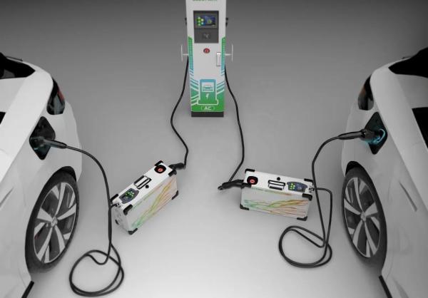50A 20kw DC Fast Charging Stations New Energy Electrical Vehicle EV Charger