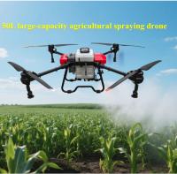 Folding Quad Rotor Agricultur Drone Fuselage Modular Design With Quick-plugging Water Tank, Big Batteries