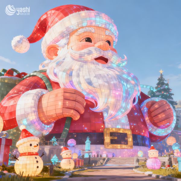 High-Quality Santa Claus Decorative Lanterns – Christmas Outdoor Decorative Lanterns for Holiday Decoration