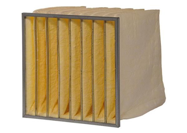 Material preliminar dos meios de filtro do saco da fibra de vidro de HEPA