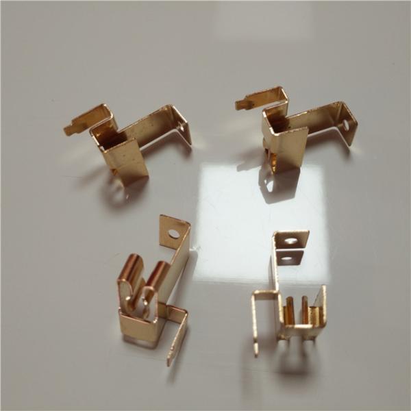 OEM Small Size Precision Metal Stamping Parts Brass Sheet Material High Precision