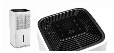 50L Portable Handle Room Dehumidifier For Home 40M2 Space