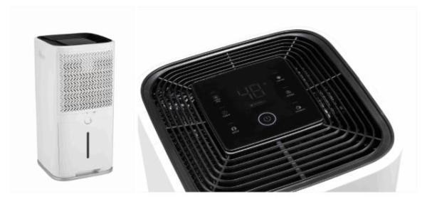 50L Portable Handle Room Dehumidifier For Home 40M2 Space