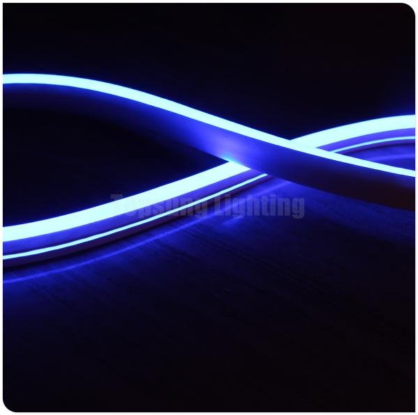 11x19 mm Lâmpada LED de emissão plana luz neon flexível decoração luz neon flex 24v azul